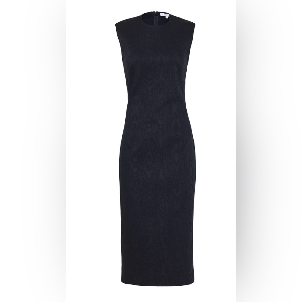 Textured black dress